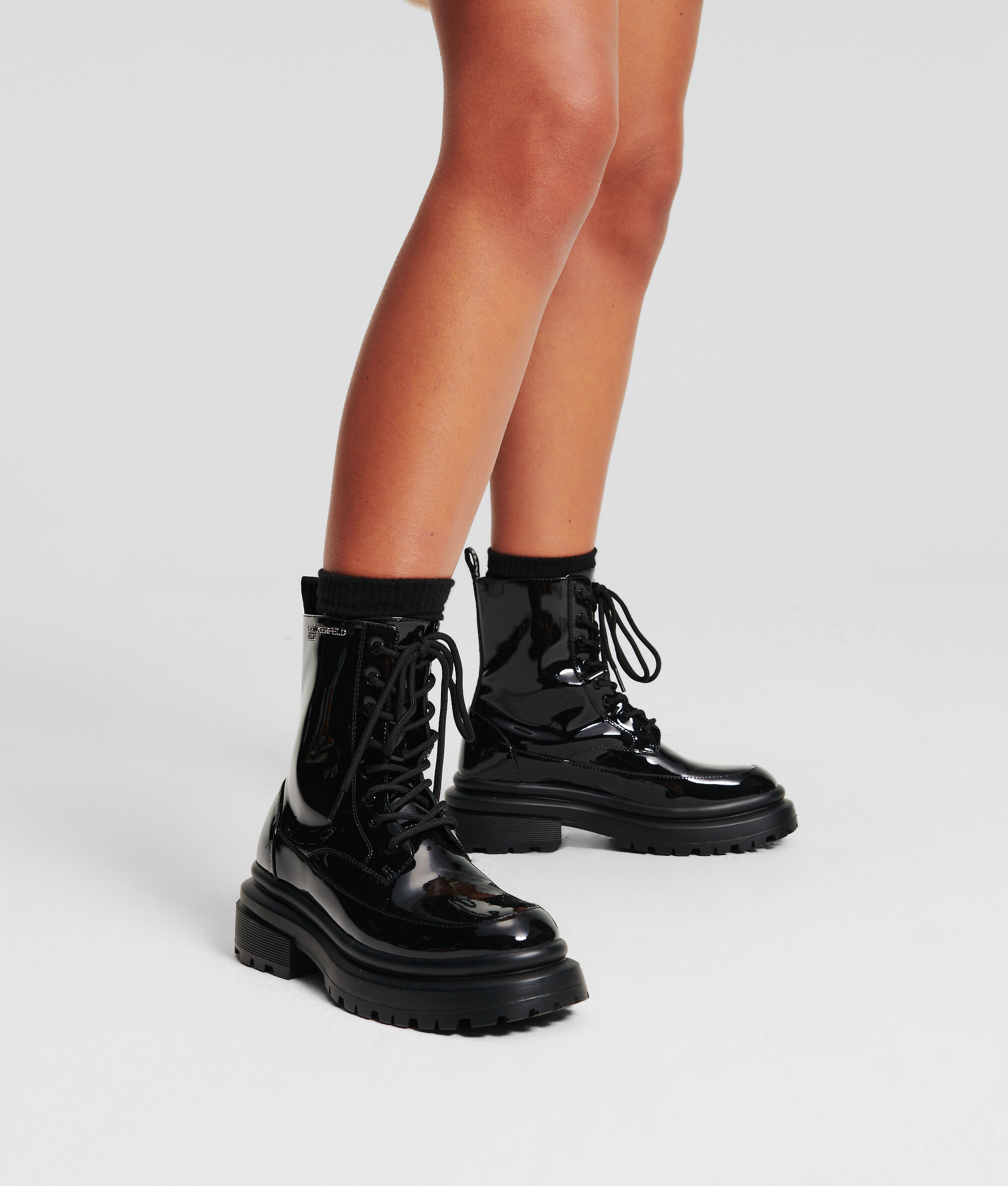 (image for) Professional KLJ BROOKE PATENT LEATHER BOOTS